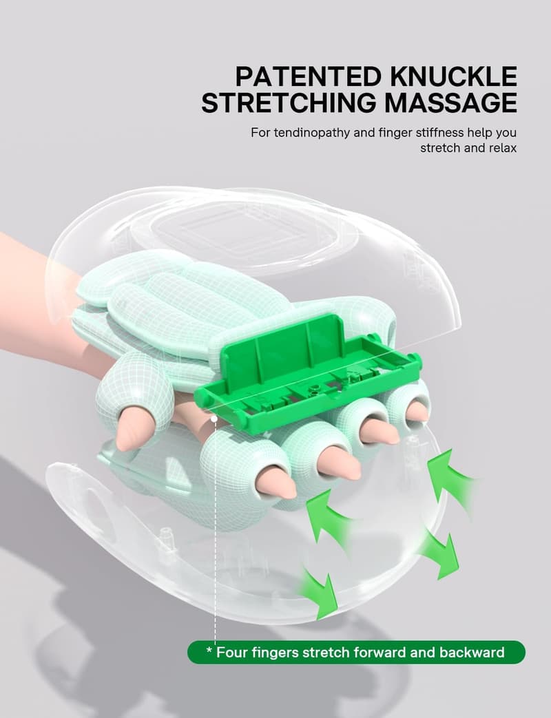 Cordless Hand Massager with Heat for Father's Day Relief