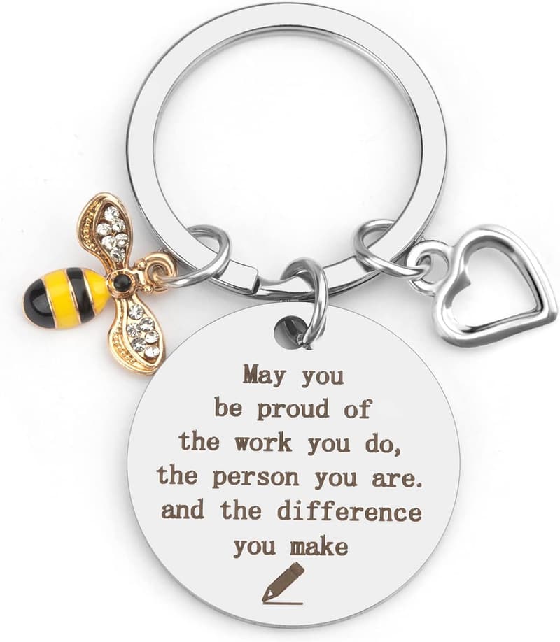 Teacher Keychain Gift for Women - Perfect for Appreciation
