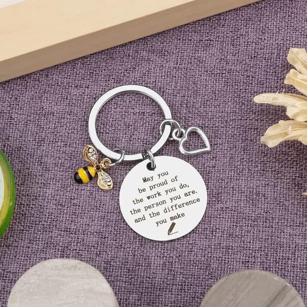 Teacher Keychain Gift for Women - Perfect for Appreciation