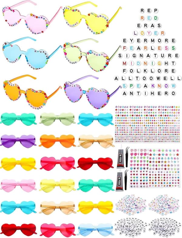 Friendship Heart Sunglasses Party Favors for Women