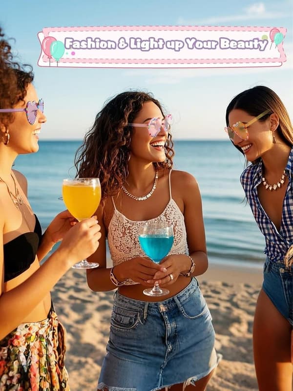 Friendship Heart Sunglasses Party Favors for Women