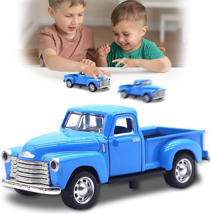 Driveable Little Blue Truck Toy for Kids Ages 2-8