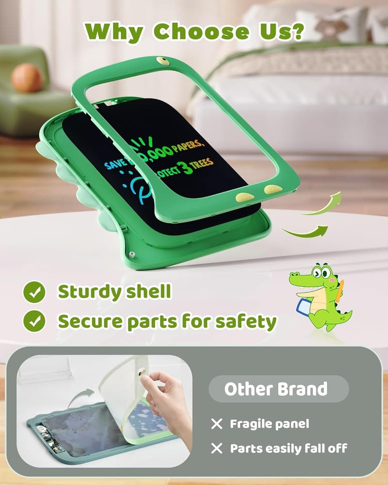 8.5-Inch LCD Doodle Board for Kids - Ideal Birthday Gifts