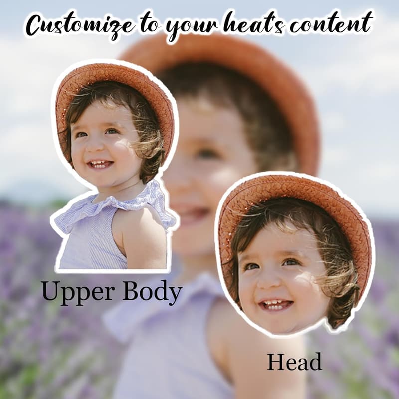 Personalized Double-Sided Car Air Fresheners - 6 Pack