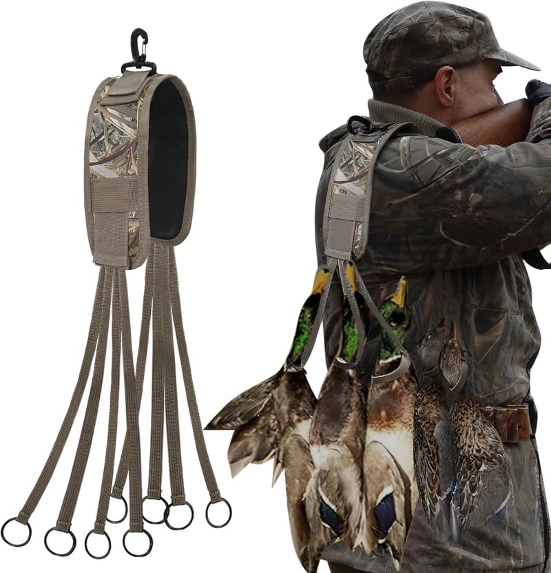 Floating Duck Carrier Tote with Slip Ring - Waterfowl Game Strap