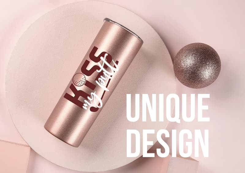 20oz Stainless Steel Golf Tumbler - Perfect Gift for Women