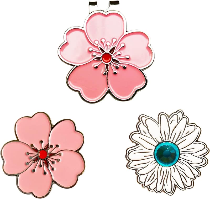 Golf Ball Marker and Hat Clip Set – Novelty Accessories for Golfers