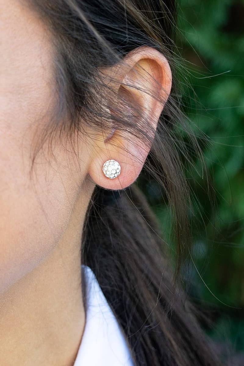 Golf-Inspired Earrings by Chelsea Charles