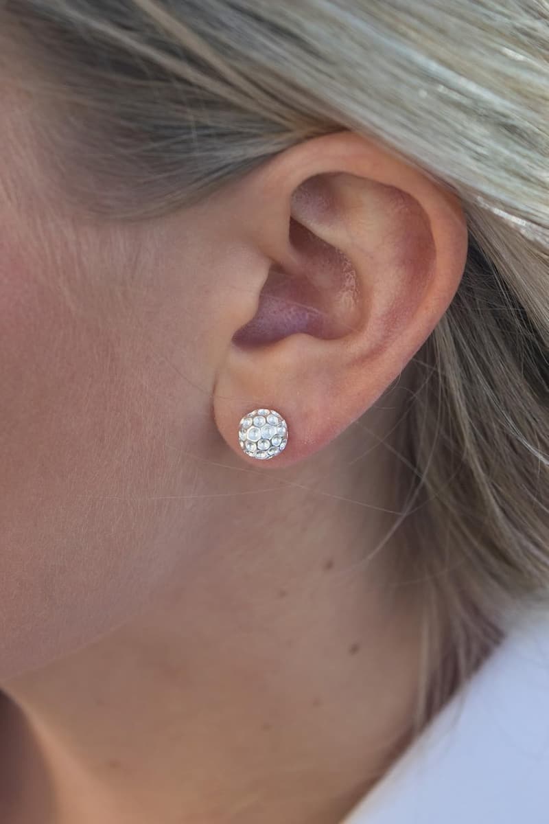 Golf-Inspired Earrings by Chelsea Charles