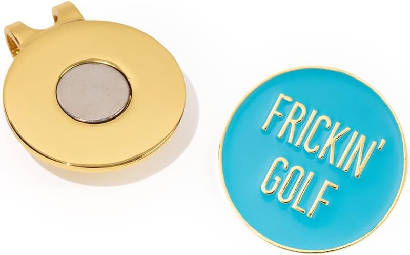 Women's Golf Ball Marker Hat Clip with Magnetic Marker