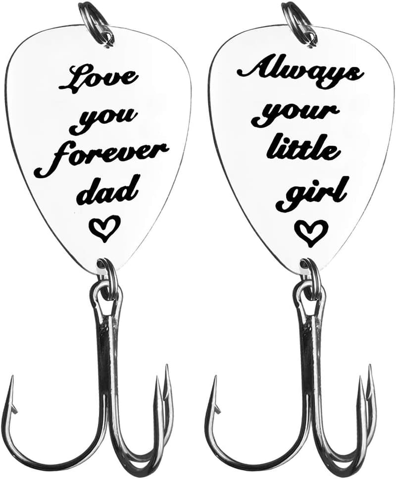 Fishing Hook Gift for Dad from Daughter - Birthday/Christmas
