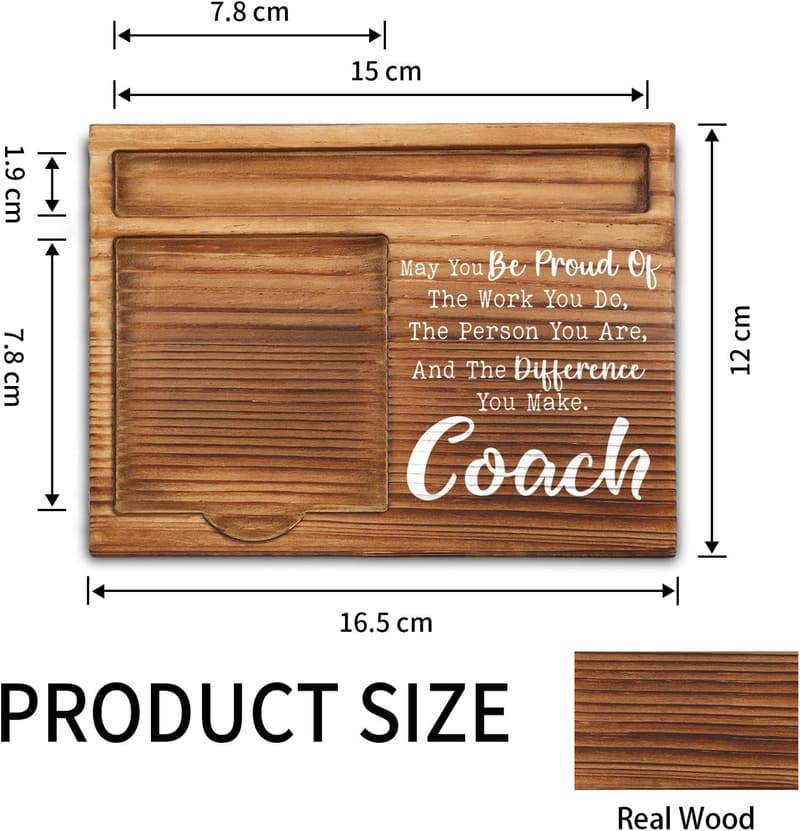 Coach Appreciation Gifts - Self-Stick Note Pad Holder