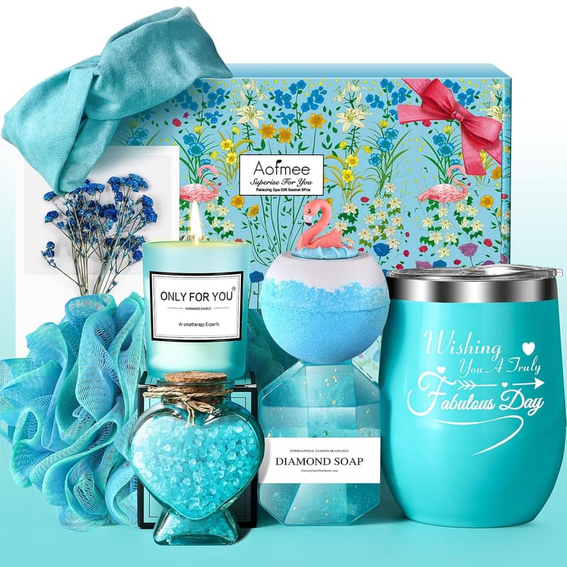 Spa Gift Basket for Women - Unique Self-Care Relaxation Set
