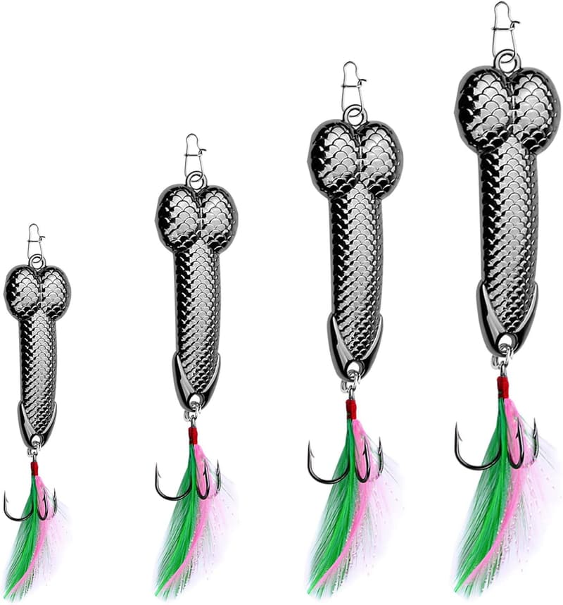 Luminous Metal Fishing Lures - Gag Gift for Men