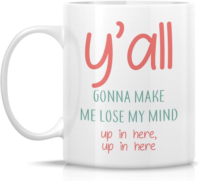 Funny Ceramic Coffee Mug - 