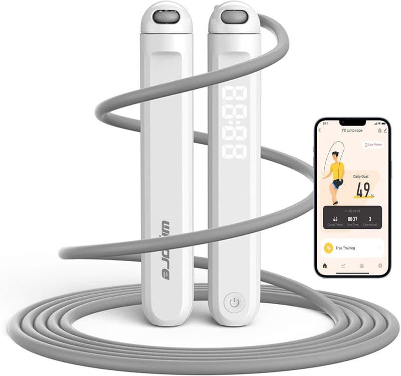 Fitness Jump Rope with Counter - Tangle-Free Skipping Rope