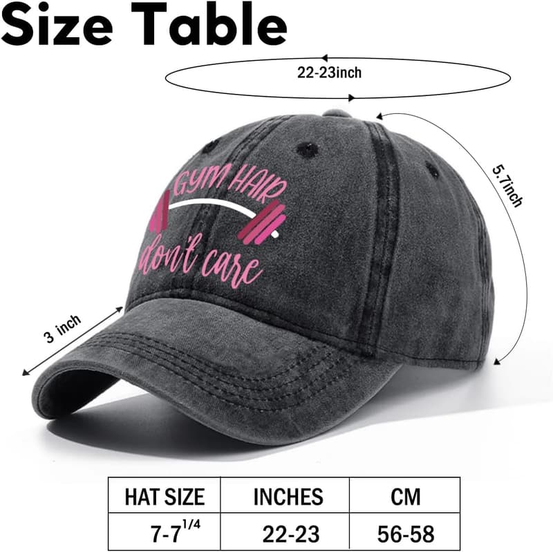 Funny Adjustable Washed Cotton Baseball Cap for Men & Women