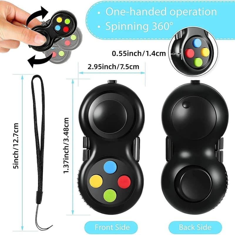 Fidget Toy Set for Stress Relief – 7 PCS for Adults & Kids