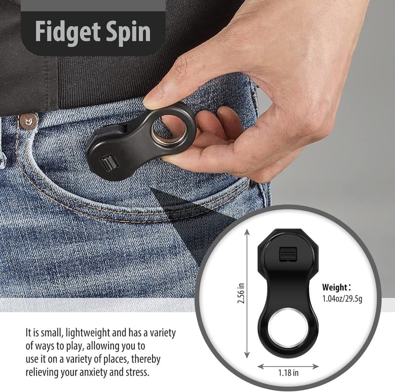 Fidget Spinner Toy for Stress Relief - Perfect for Adults and Kids