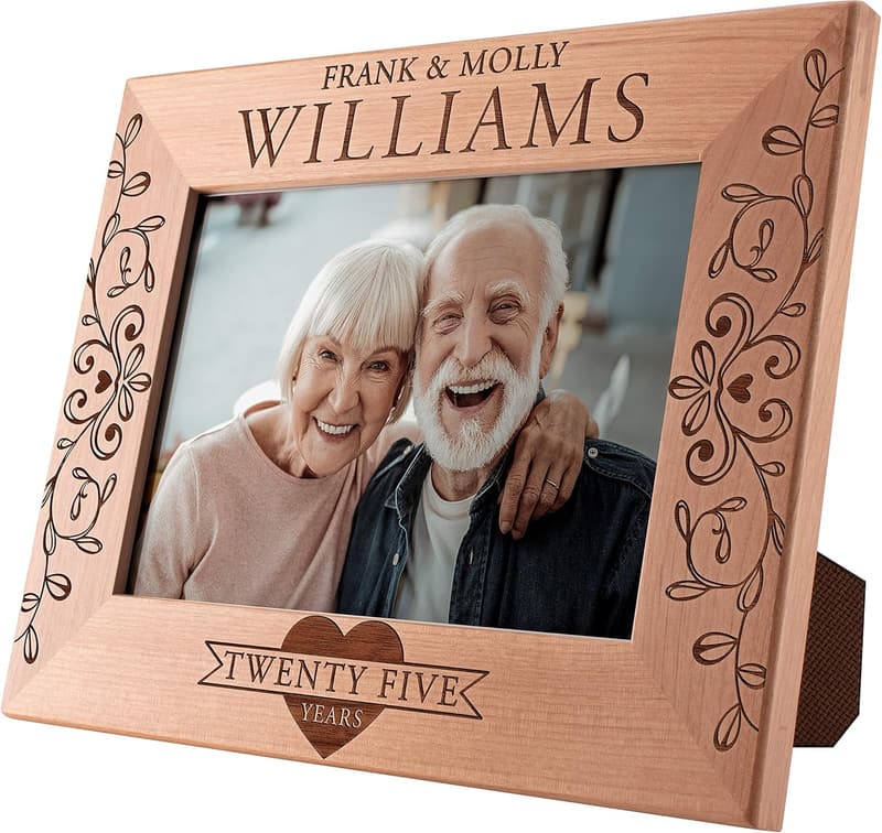 Personalized Love Picture Frame for Couples - Custom 5x7 Frame