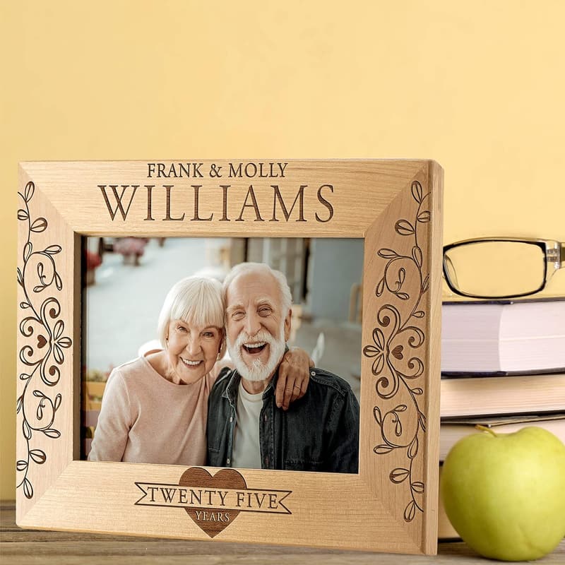 Personalized Love Picture Frame for Couples - Custom 5x7 Frame