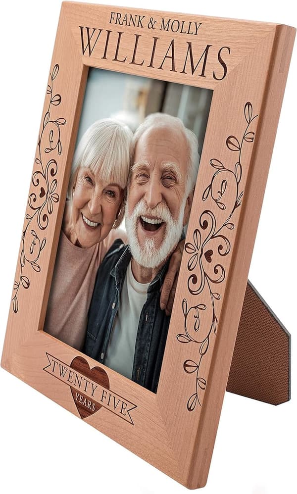 Personalized Love Picture Frame for Couples - Custom 5x7 Frame