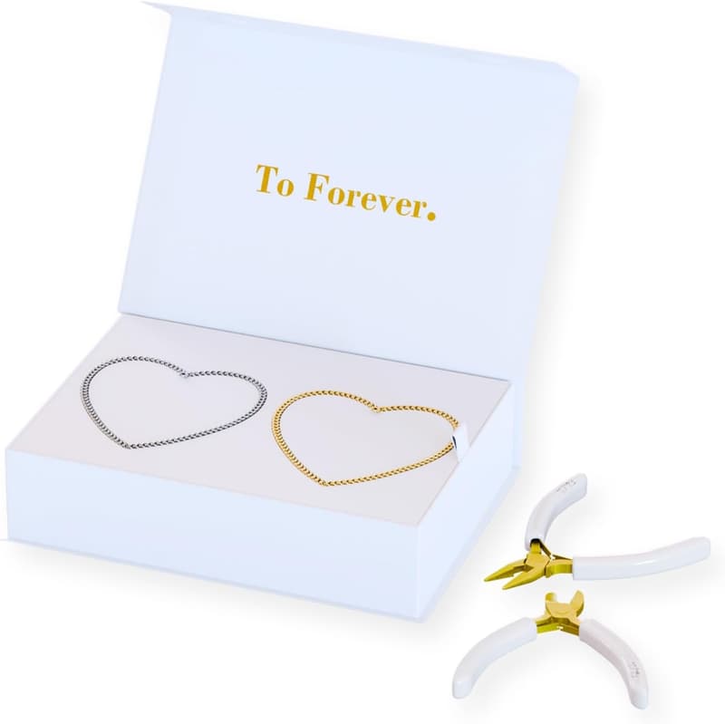 DIY Permanent Bracelet Kit – Gift for Couples' Anniversary