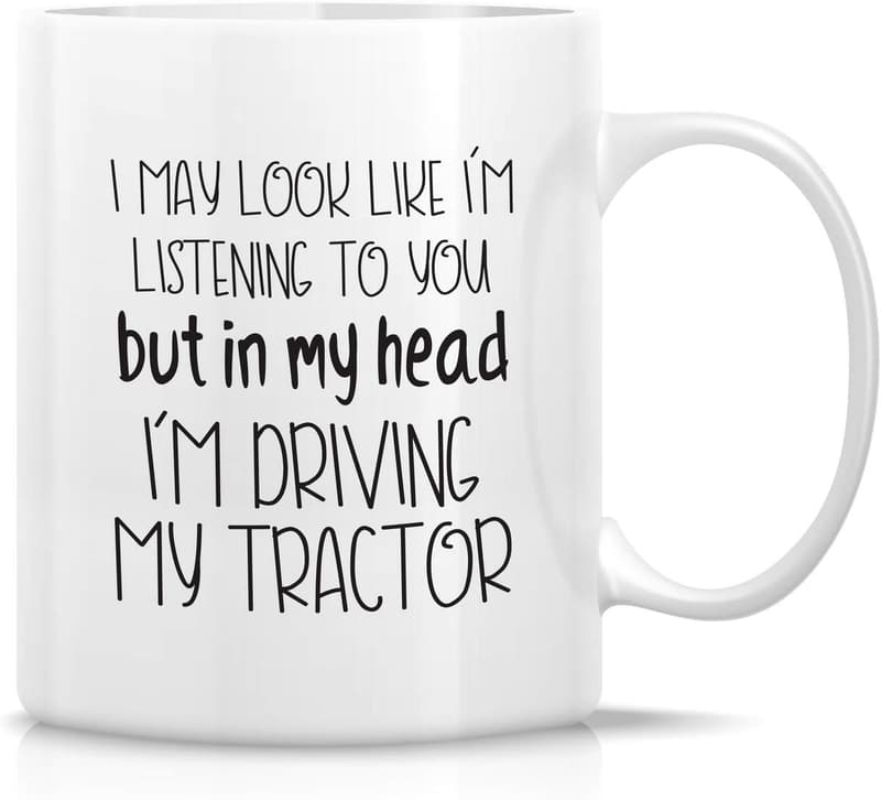 Funny Ceramic Mug for Farmers -