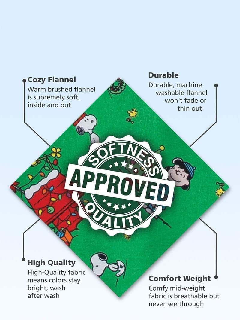 Family Christmas Pajamas - Charlie Brown Design
