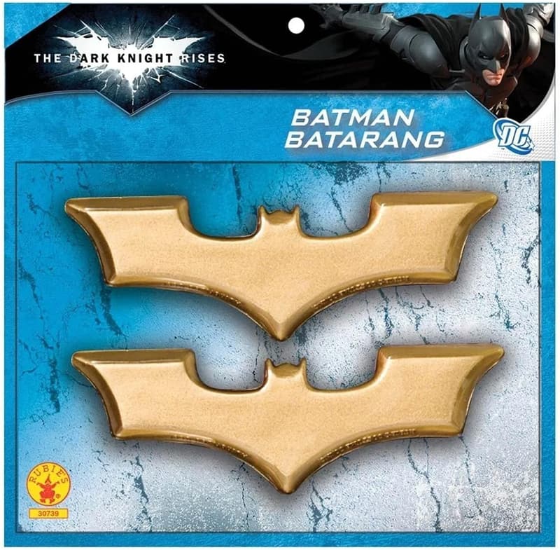 Batman Batarangs for Themed Parties & Halloween - Gold