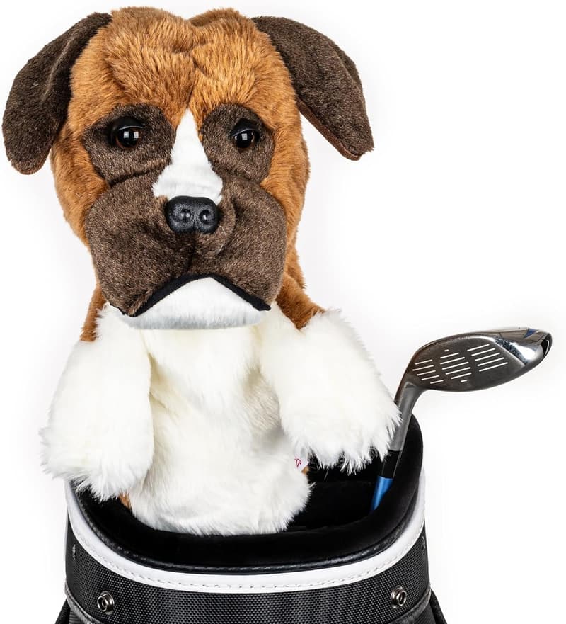 Funny Boxer Driver Headcover | Premium Golf Club Protection