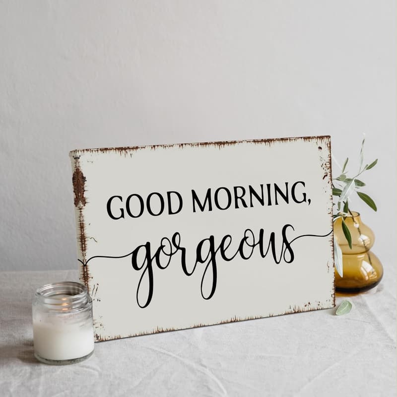 Anniversary Canvas Wall Art Prints Set for Couples - 11x14 Inches