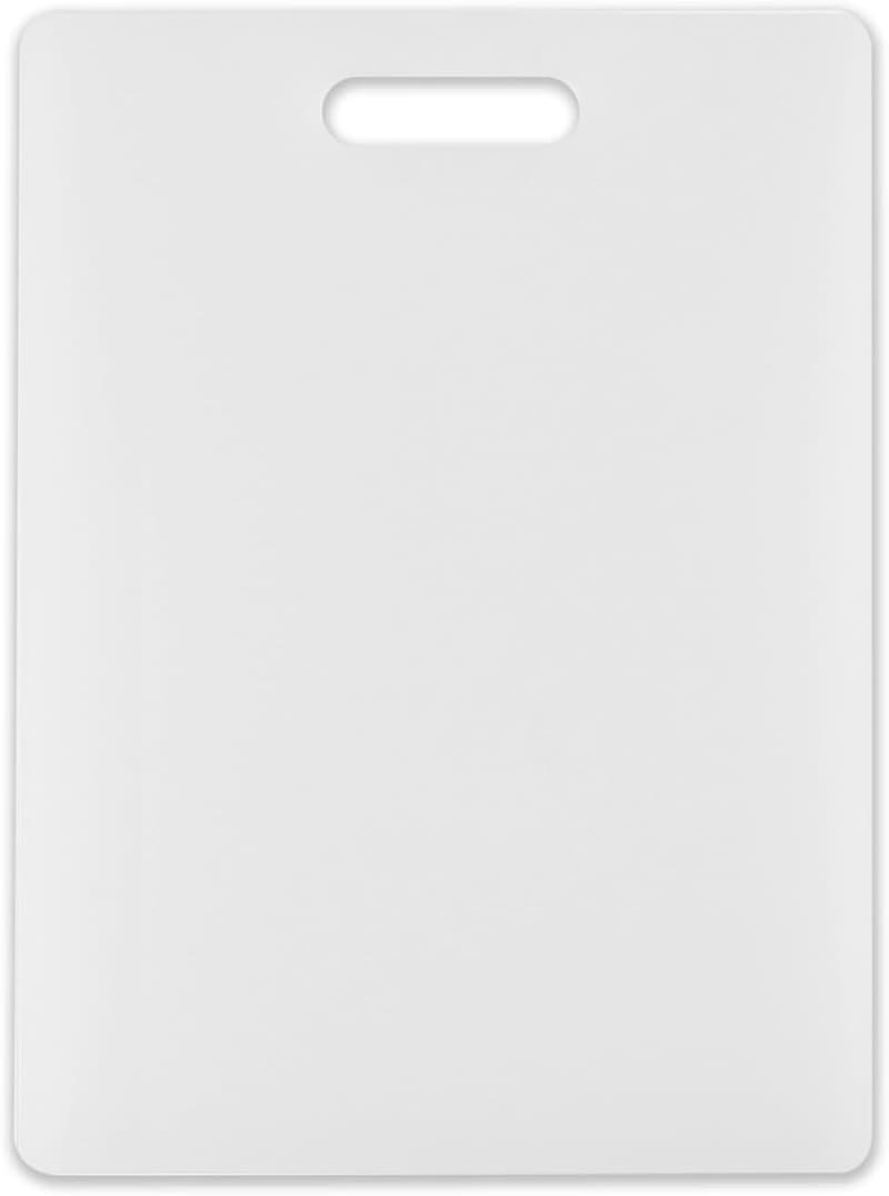 Polysafe Cutting Board with Handle - 11x14.5 inches, White