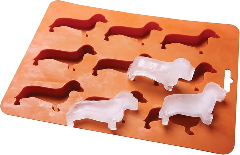 Dachshund Silicone Ice Cube Molds and Tray