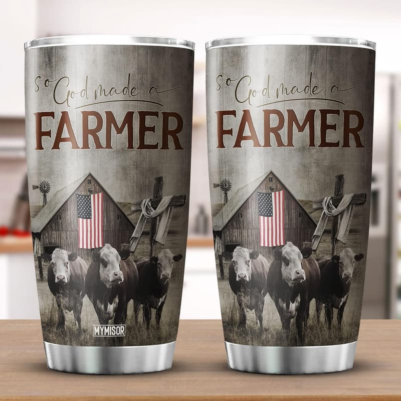 Christian Cattlemen's Gift: 20oz Stainless Steel Tumbler