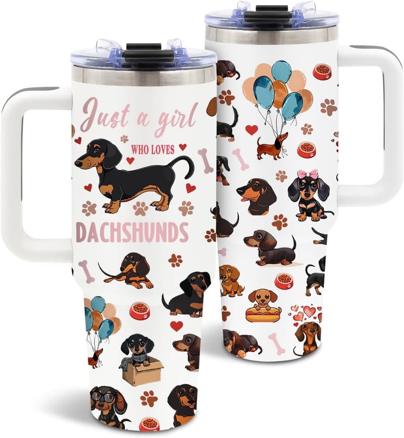 Mother's Day 40 Oz Tumbler for Dog Lovers