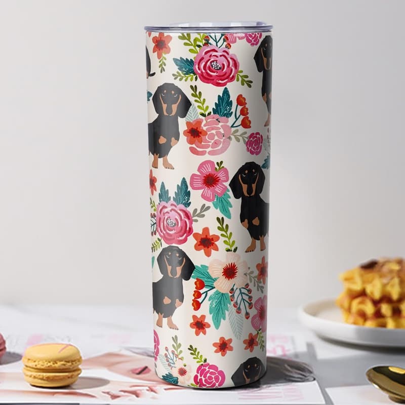 Best Dachshund Mom Ever Stainless Steel Tumbler - 20 OZ