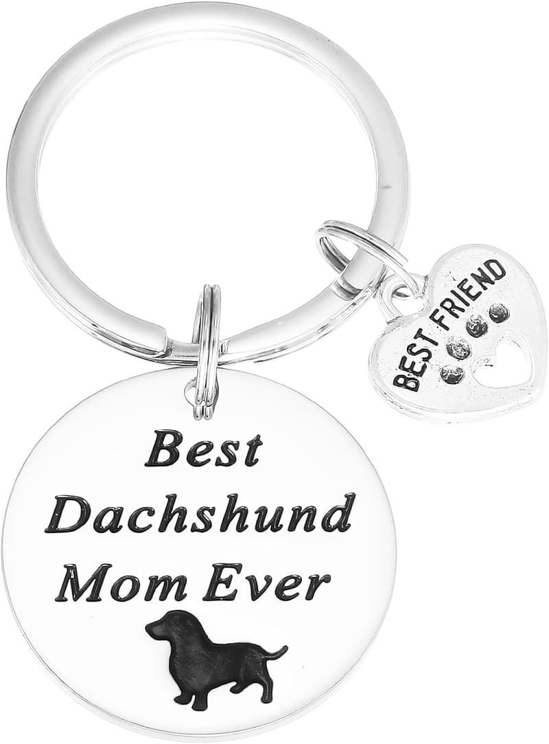 Dachshund Keychain Gift for Dog Lovers