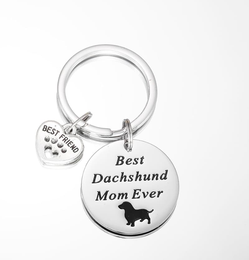 Dachshund Keychain Gift for Dog Lovers