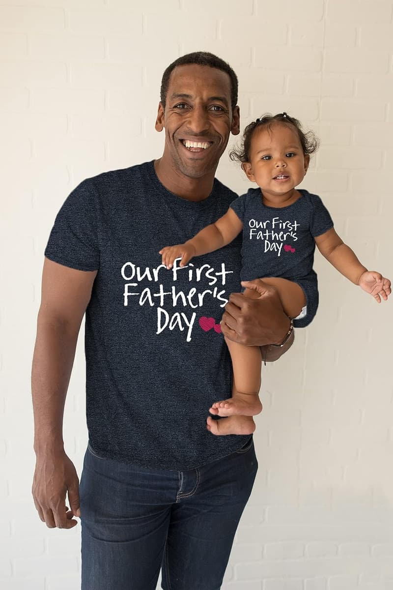 Father's Day Matching Shirts for Dad and Kids