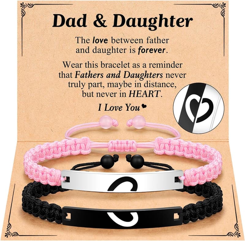 Couples' Matching Bracelets - Perfect for Father's Day Gifts