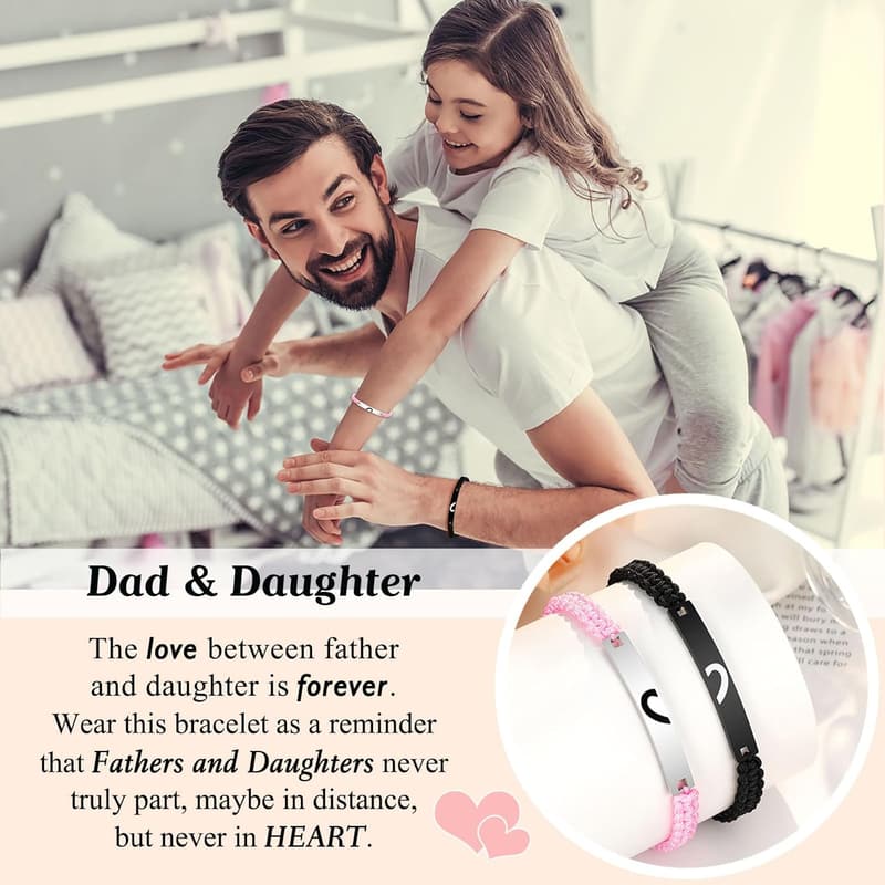 Couples' Matching Bracelets - Perfect for Father's Day Gifts