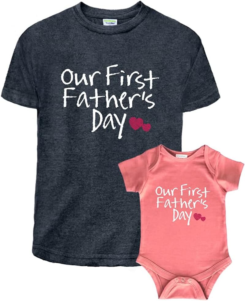 Father's Day Matching Shirts for Dad and Kids