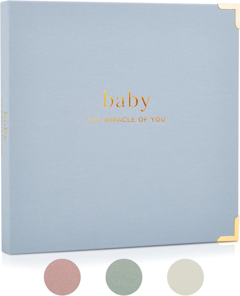 Keepsake Baby Memory Book – First 5 Years Journal for Boys & Girls