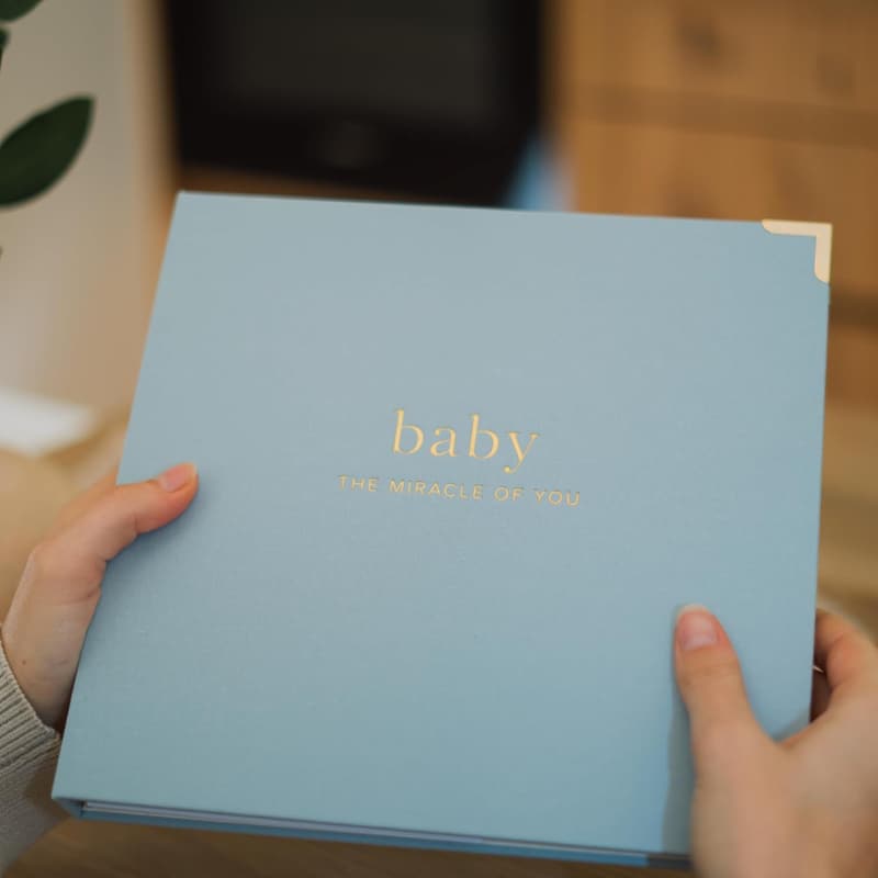 Keepsake Baby Memory Book – First 5 Years Journal for Boys & Girls