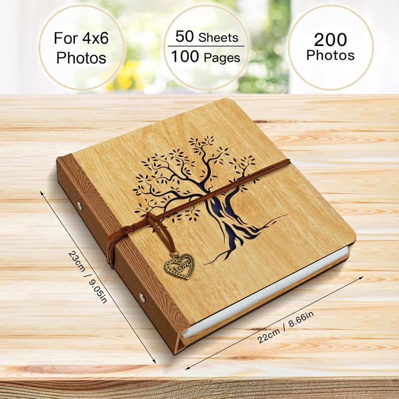Mothers' Day Gift: 4x6 Photo Album for Family Photos