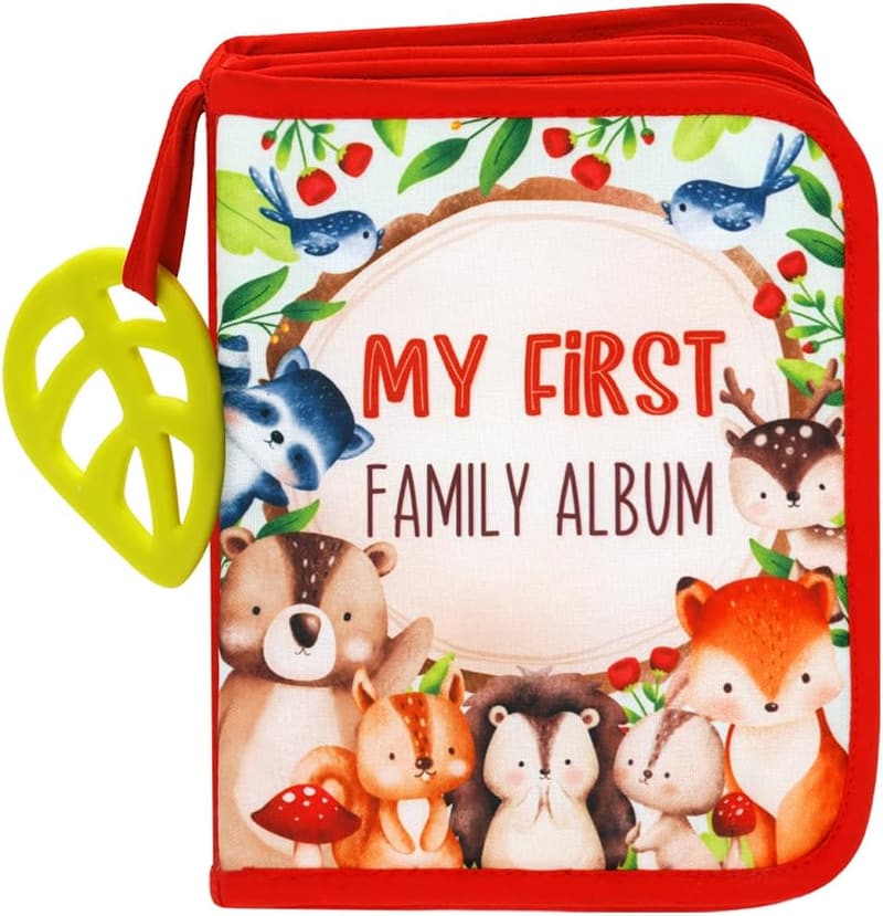 My First Family Album - Soft Cloth Photo Book for Kids