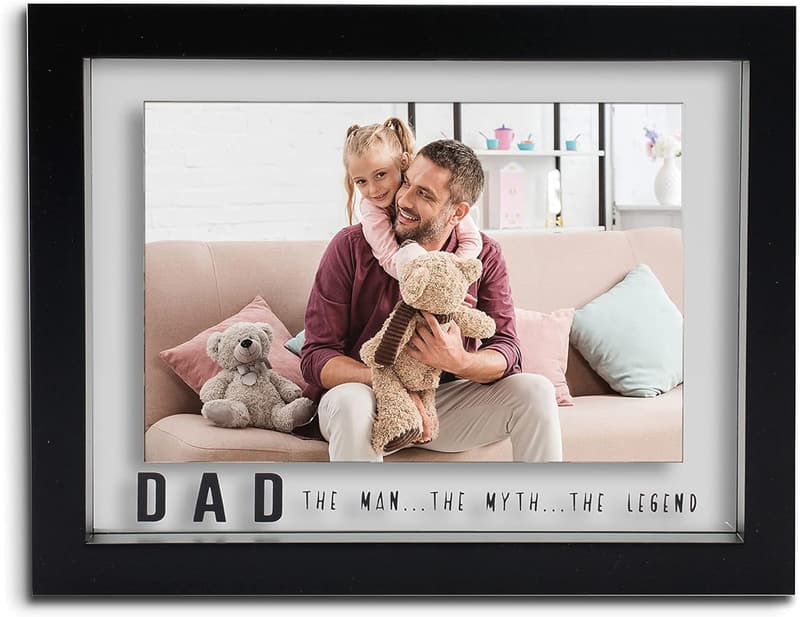 Father's Day Dad & Daughter Picture Frame for 4x6 Photo