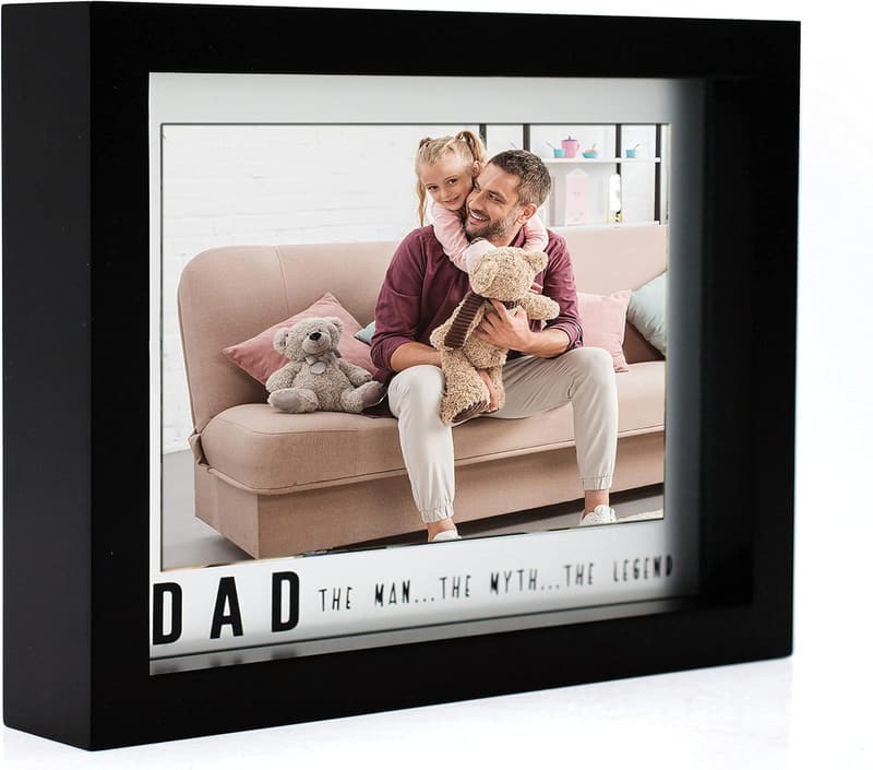 Father's Day Dad & Daughter Picture Frame for 4x6 Photo
