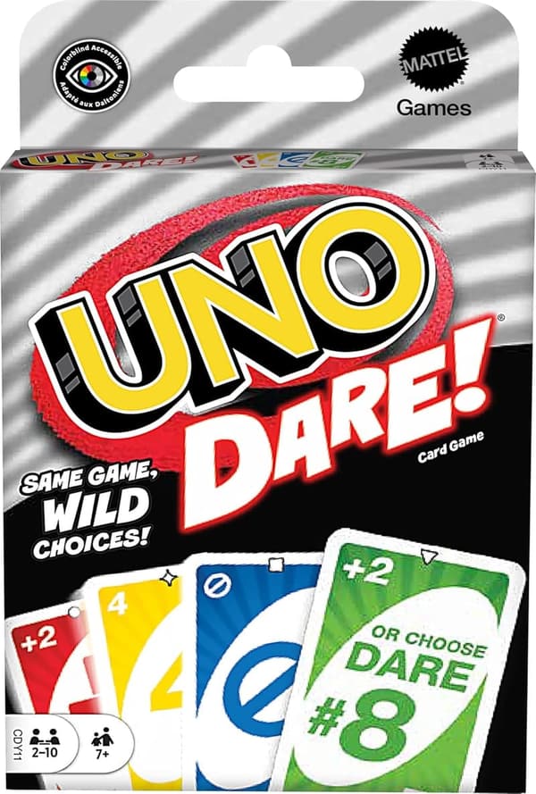 UNO Dare Card Game - Family & Party Fun with Silly Challenges